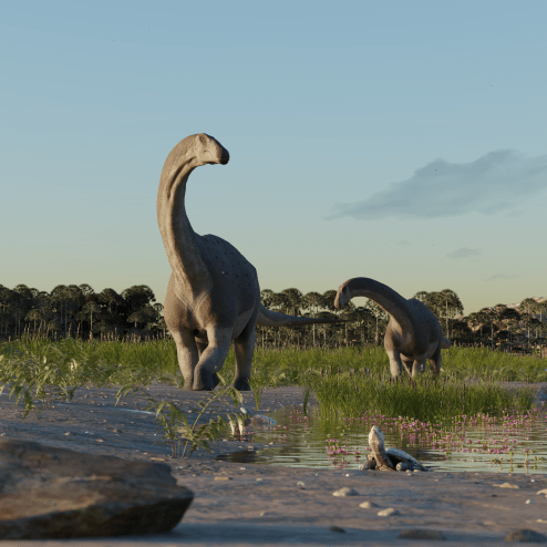 [Điện tử và sống số] Phát hiện hóa thạch khủng long khổng lồ mới tại Argentina