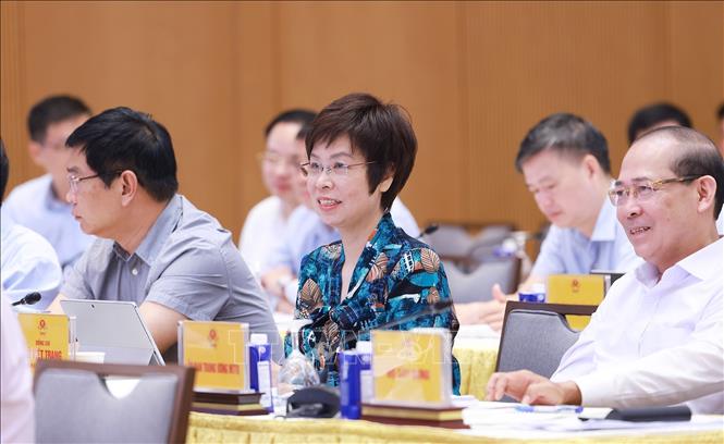 Các đại biểu tham dự Hội nghị thúc đẩy động lực tăng trưởng đầu tư công năm 2025. Ảnh: Dương Giang/TTXVN