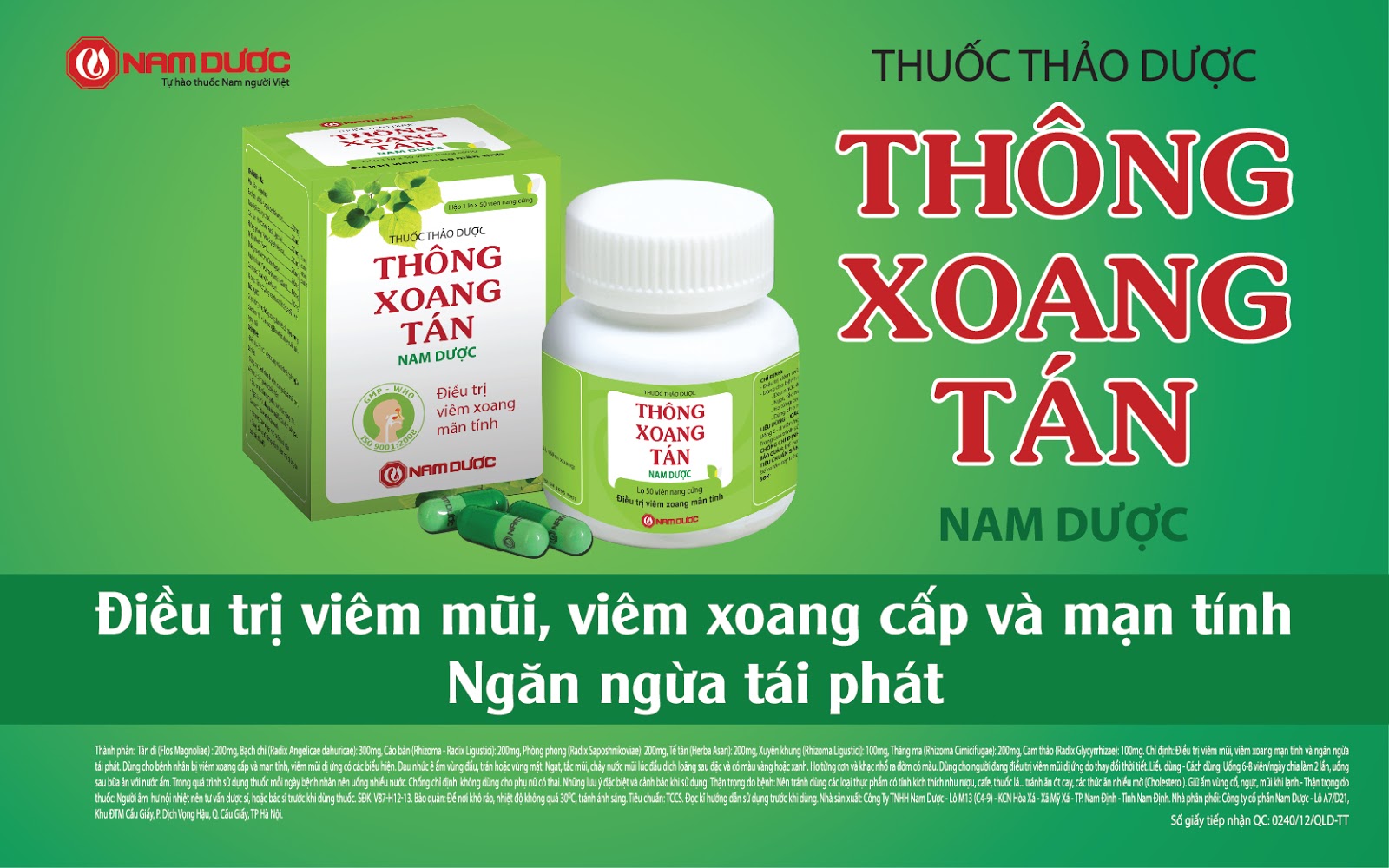 Các Loại Thuốc Trị Viêm Xoang Mãn Tính Phổ Biến