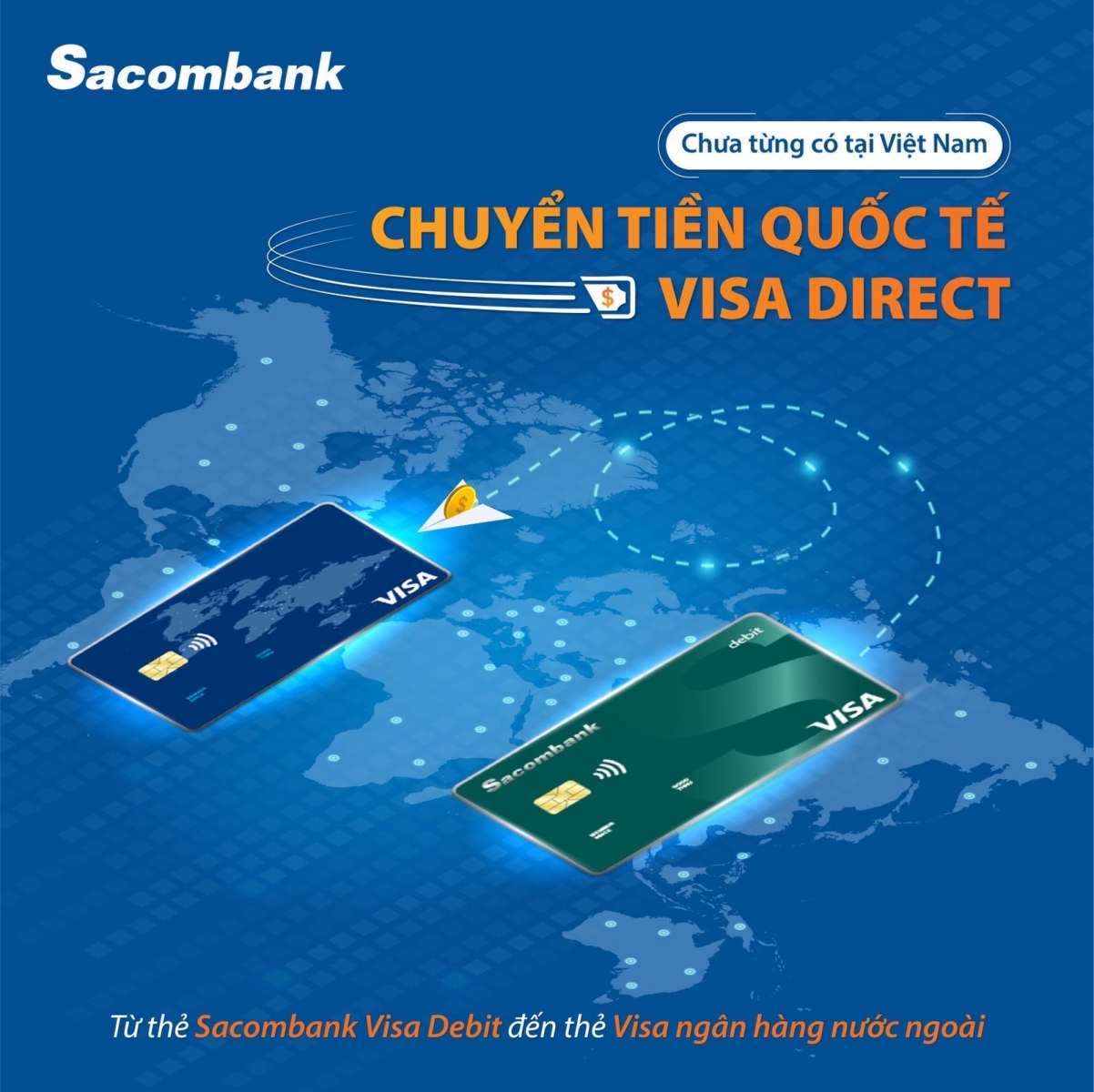 Visa và Sacombank tự hào là đối tác đáng tin cậy trong lĩnh vực thanh toán quốc tế. Sở hữu thẻ Visa của Sacombank, bạn sẽ được tận hưởng những tiện ích và ưu đãi đáng giá từ hai thương hiệu nổi tiếng này. Đừng bỏ lỡ hình ảnh Visa và Sacombank để khám phá thêm về sản phẩm này nhé.
