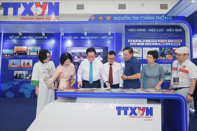 130 gian trưng bày đặc sắc tại Hội báo toàn quốc năm 2025- Ảnh 3. 130 gian trưng bày đặc sắc tại Hội báo toàn quốc năm 2025- Ảnh 3.