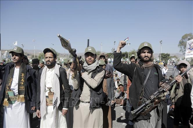 Houthi giam lỏng nhóm nhân viên quốc tế của LHQ Chú thích ảnh