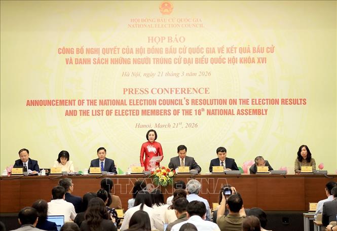 Bóc trần những thủ đoạn xuyên tạc kết quả bầu cử ở Việt Nam Chú thích ảnh