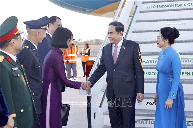 Chủ tịch Quốc hội Trần Thanh Mẫn bắt đầu thăm chính thức Cộng hòa Italy Chú thích ảnh