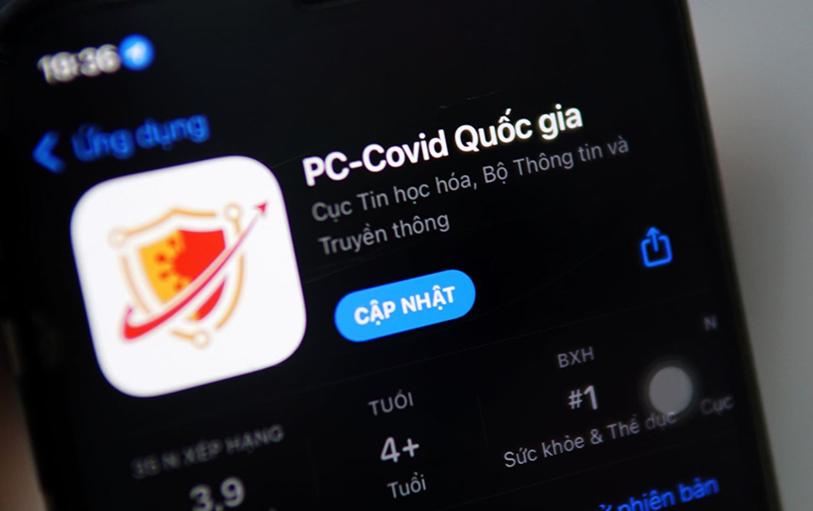 App PC-COVID có bản cập nhật đầu tiên | baotintuc.vn