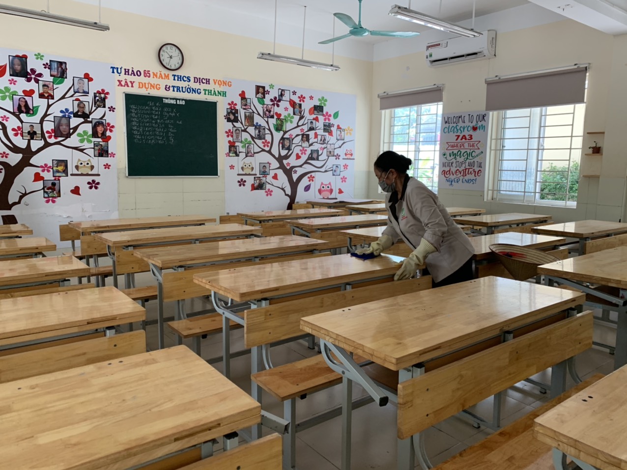 Trường học ở Hà Nội: Siết chặt khai báo y tế, đổi lịch kiểm tra ...