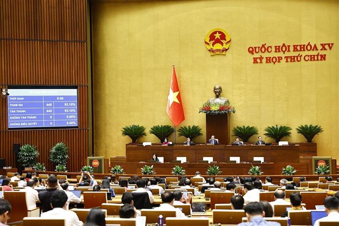 Ngày 27/6, Quốc hội biểu quyết thông qua 7 luật, 7 nghị quyết và bế mạc Kỳ họp Chú thích ảnh