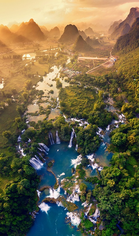 Ngắm vẻ đẹp Việt Nam nhìn từ trên cao | baotintuc.vn