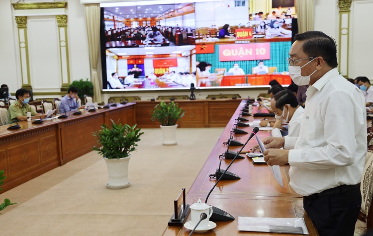 TP Hồ Chí Minh tiếp tục thực hiện ‘mục tiêu kép’ vừa chống dịch vừa khôi phục kinh tế