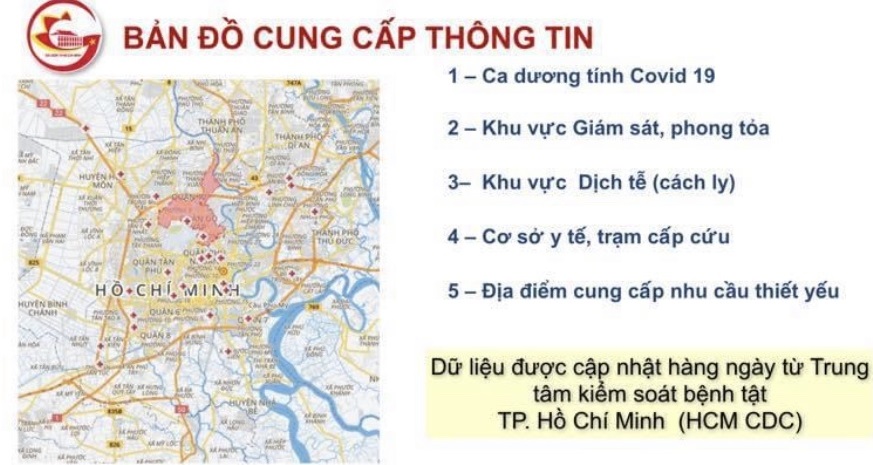 Bản đồ phòng chống dịch COVID-19 TP Hồ Chí Minh: Hãy cập nhật thông tin về dịch bệnh COVID-19 tại TP.HCM thông qua bản đồ phòng chống dịch cập nhật mới nhất để nắm bắt tình hình và phòng chống tốt hơn. Liên tục cập nhật và giám sát để đảm bảo sức khỏe của bạn và gia đình.