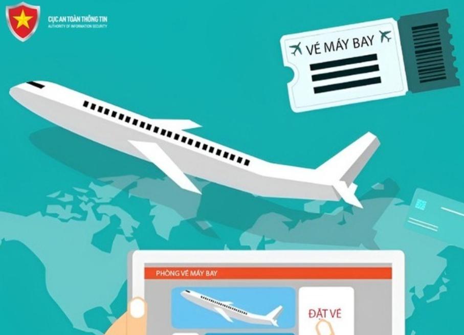 Cục An toàn thông tin khuyến cáo về các hình thức lừa đảo mua vé máy bay giá rẻ trong dịp Tết. 
