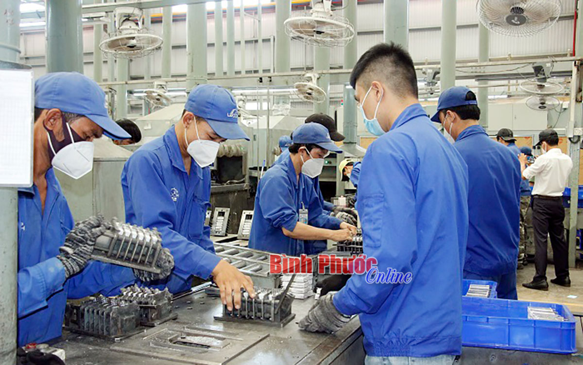 Tin Kinh tế: Khoảng 70% người lao động trên địa bàn Bình Phước đã quay lại làm việc