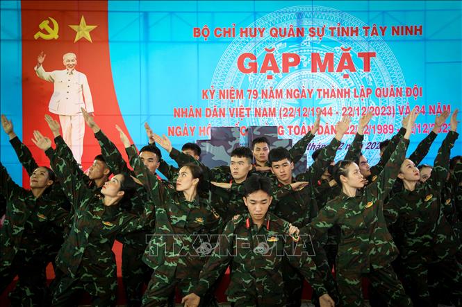 Chào mừng kỷ niệm 79 năm Ngày thành lập Quân đội Nhân dân Việt Nam (22/12/1944  - 22/12/2023)