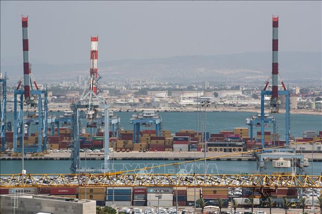 Houthi cảnh báo phong tỏa cảng Haifa của Israel Chú thích ảnh