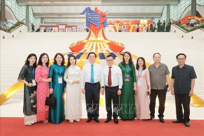 130 gian trưng bày đặc sắc tại Hội báo toàn quốc năm 2025- Ảnh 1. 130 gian trưng bày đặc sắc tại Hội báo toàn quốc năm 2025- Ảnh 1.