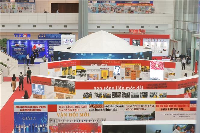 130 gian trưng bày đặc sắc tại Hội báo toàn quốc năm 2025- Ảnh 8. 130 gian trưng bày đặc sắc tại Hội báo toàn quốc năm 2025- Ảnh 8.