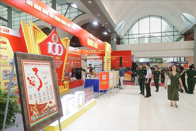 130 gian trưng bày đặc sắc tại Hội báo toàn quốc năm 2025- Ảnh 2. 130 gian trưng bày đặc sắc tại Hội báo toàn quốc năm 2025- Ảnh 2.