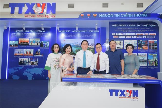 130 gian trưng bày đặc sắc tại Hội báo toàn quốc năm 2025- Ảnh 4. 130 gian trưng bày đặc sắc tại Hội báo toàn quốc năm 2025- Ảnh 4.