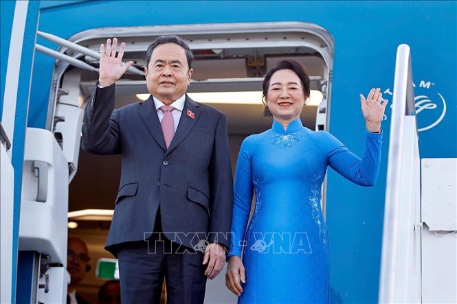 Chủ tịch Quốc hội Trần Thanh Mẫn bắt đầu thăm chính thức Cộng hòa Italy Chú thích ảnh