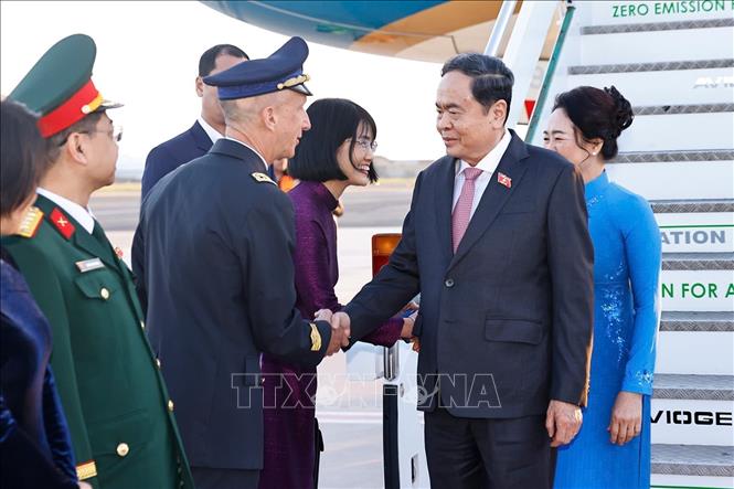 Chủ tịch Quốc hội Trần Thanh Mẫn bắt đầu thăm chính thức Cộng hòa Italy Chú thích ảnh