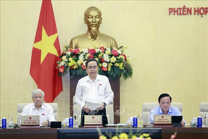 Khai mạc Phiên họp thứ 2 của Ủy ban Thường vụ Quốc hội Chú thích ảnh