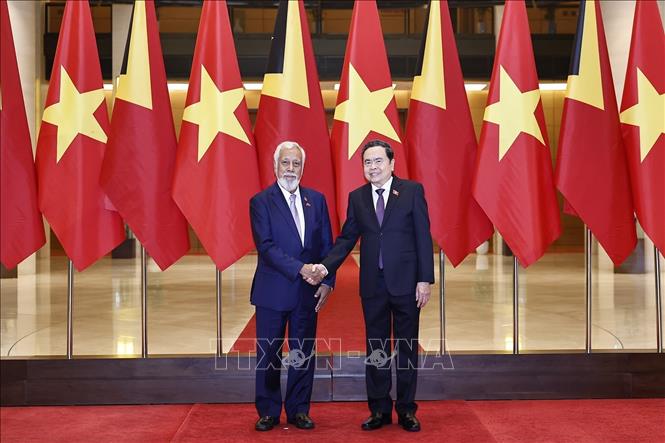 Chủ tịch Quốc hội hội kiến Thủ tướng Timor-Leste Chú thích ảnh