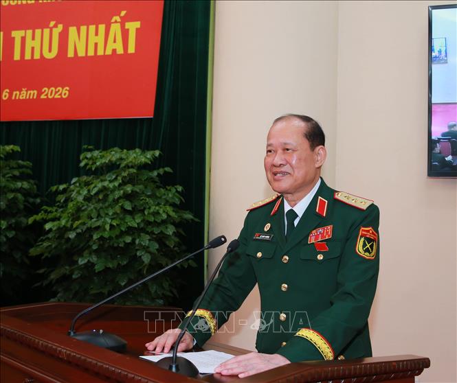 Thượng tướng Bế Xuân Trường tái đắc cử Chủ tịch Hội Cựu chiến binh Việt Nam khóa VIII Chú thích ảnh