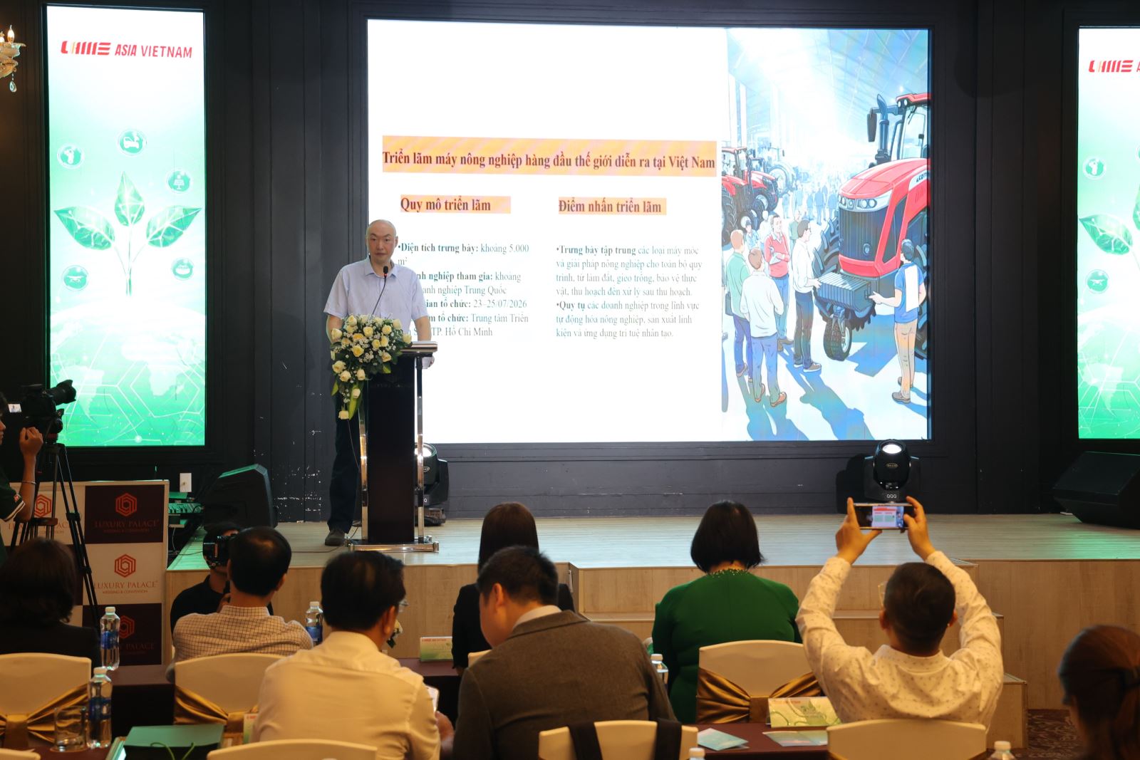 Cơ giới hóa nông nghiệp tăng tốc, mở rộng cơ hội hợp tác quốc tế tại Việt Nam Chú thích ảnh