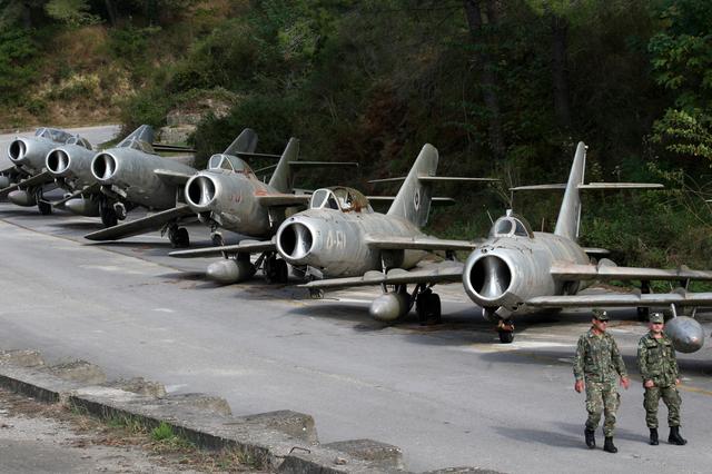NATO uses an airbase in the Western Balkans dating back to the Soviet era