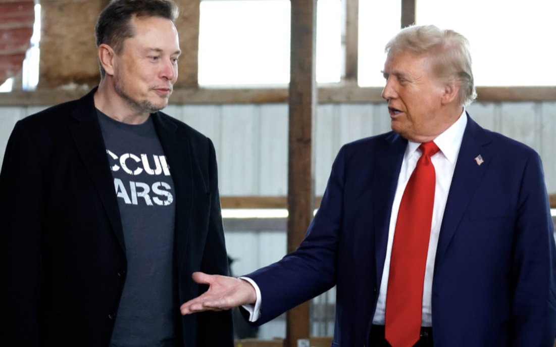 Ông Trump cùng tỷ phú Elon Musk tham dự sự kiện của SpaceX